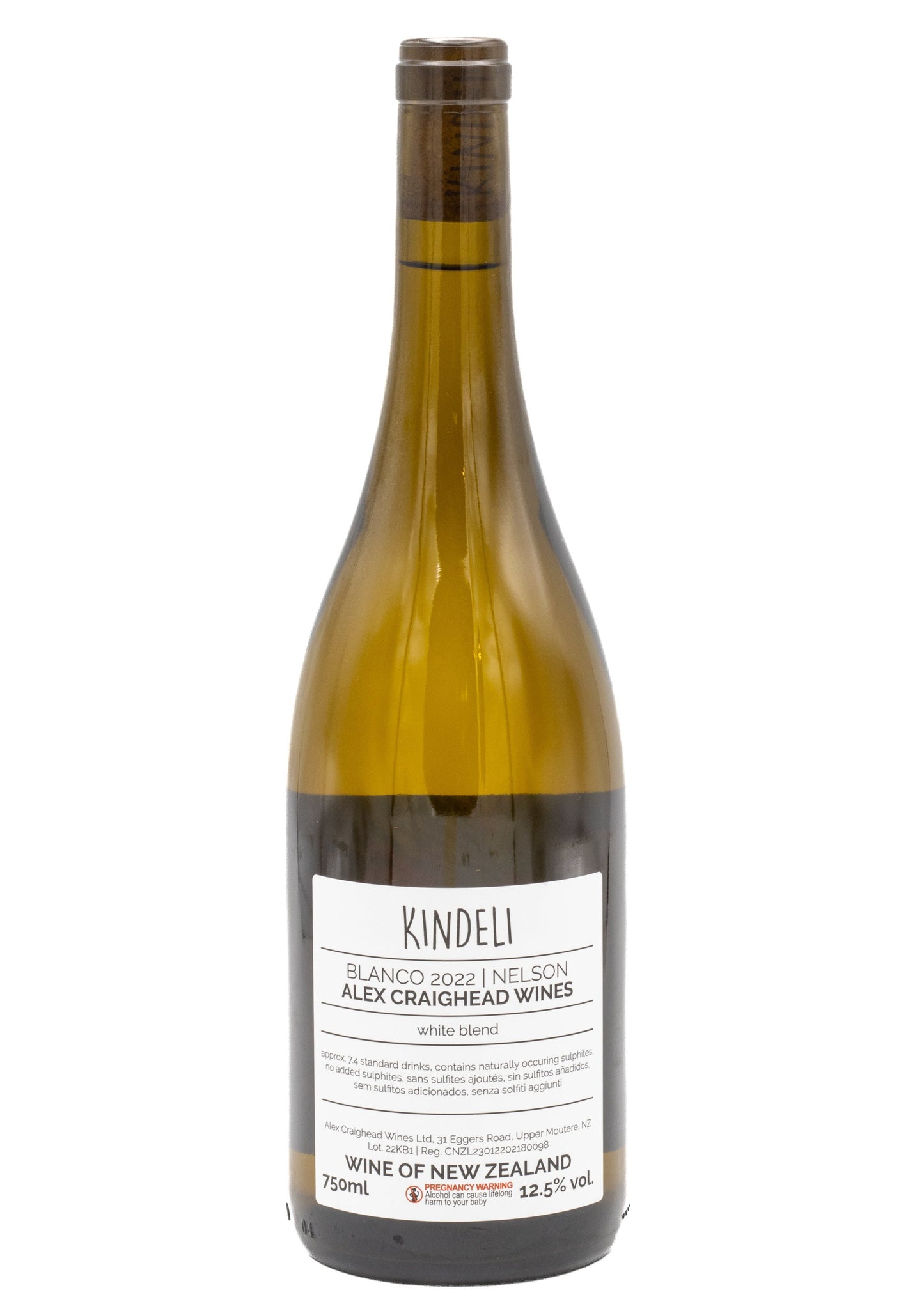 Alex Craighead Wines Kindeli Blanco 2022; Natural wine in Hong Kong; La Cabane in Hong Kong