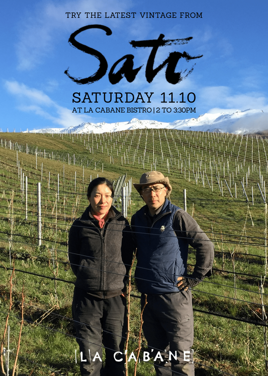 Meet the Winemaker : Sato latest Vintage Tasting at the Bistro 11.10.2025