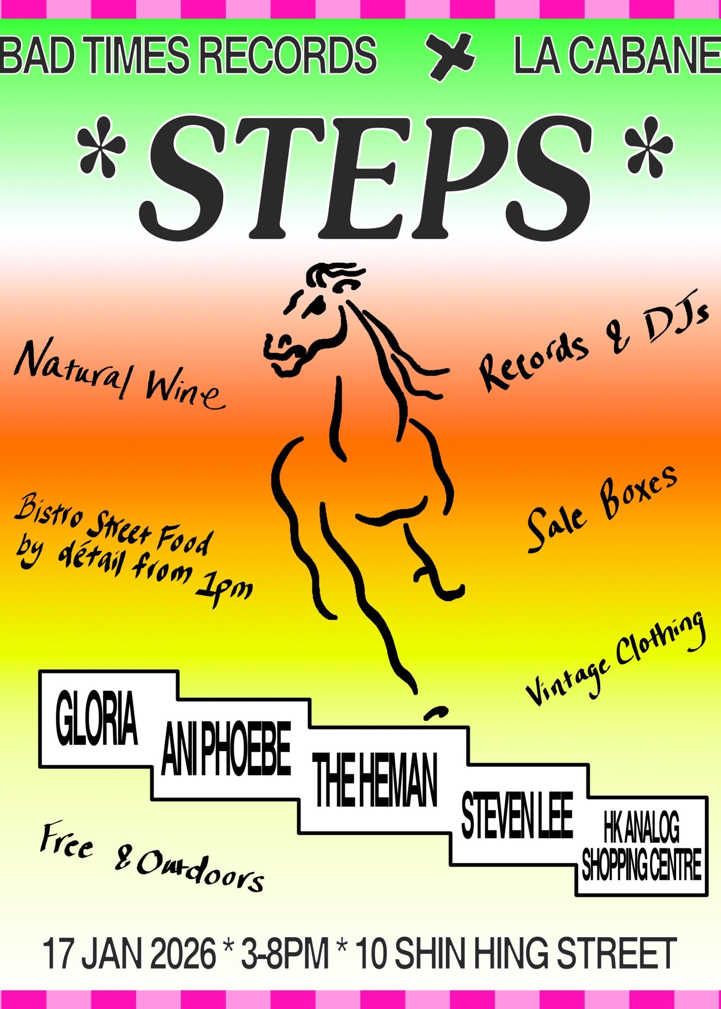 Steps party with Bad Time Records 17.01.2026