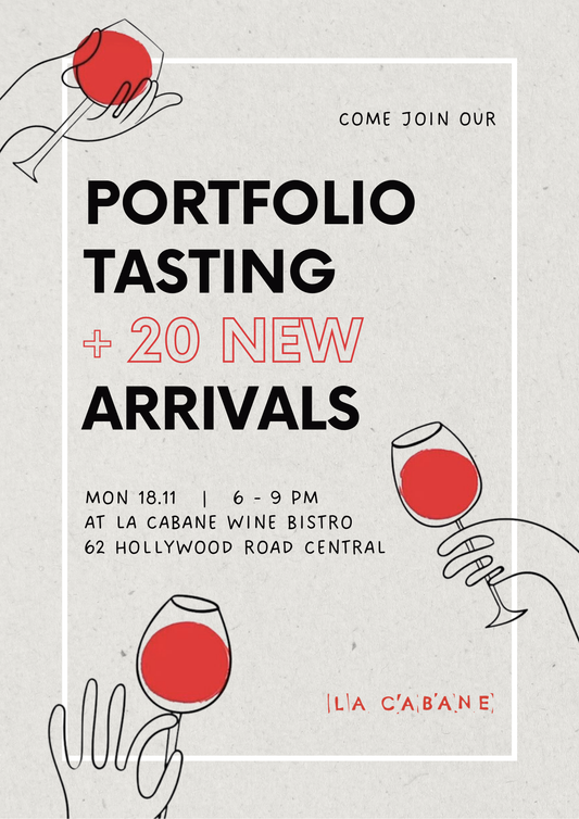 Portfolio Tasting New Arrivals 18.11.2024