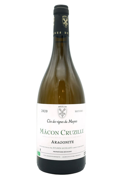 Clos des vignes du Maynes Macon Cruzille Aragonite 2020