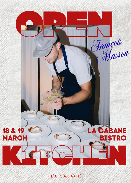 Open Kitchen: François Masson 18 & 19.03