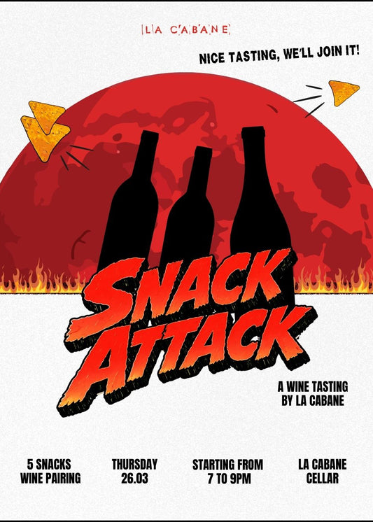 Snack Attack: Wine & Snack Tasting 26.03.2026