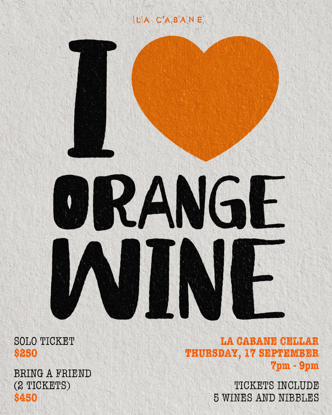I <3 Orange Wine 17.09.2026